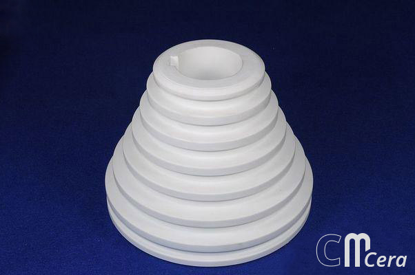 Alumina tower wheel