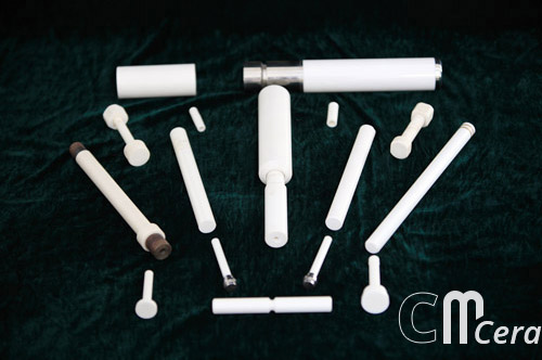 Alumina ceramic plungers